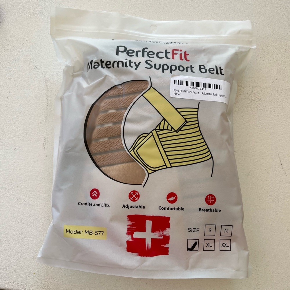Maternity belly support